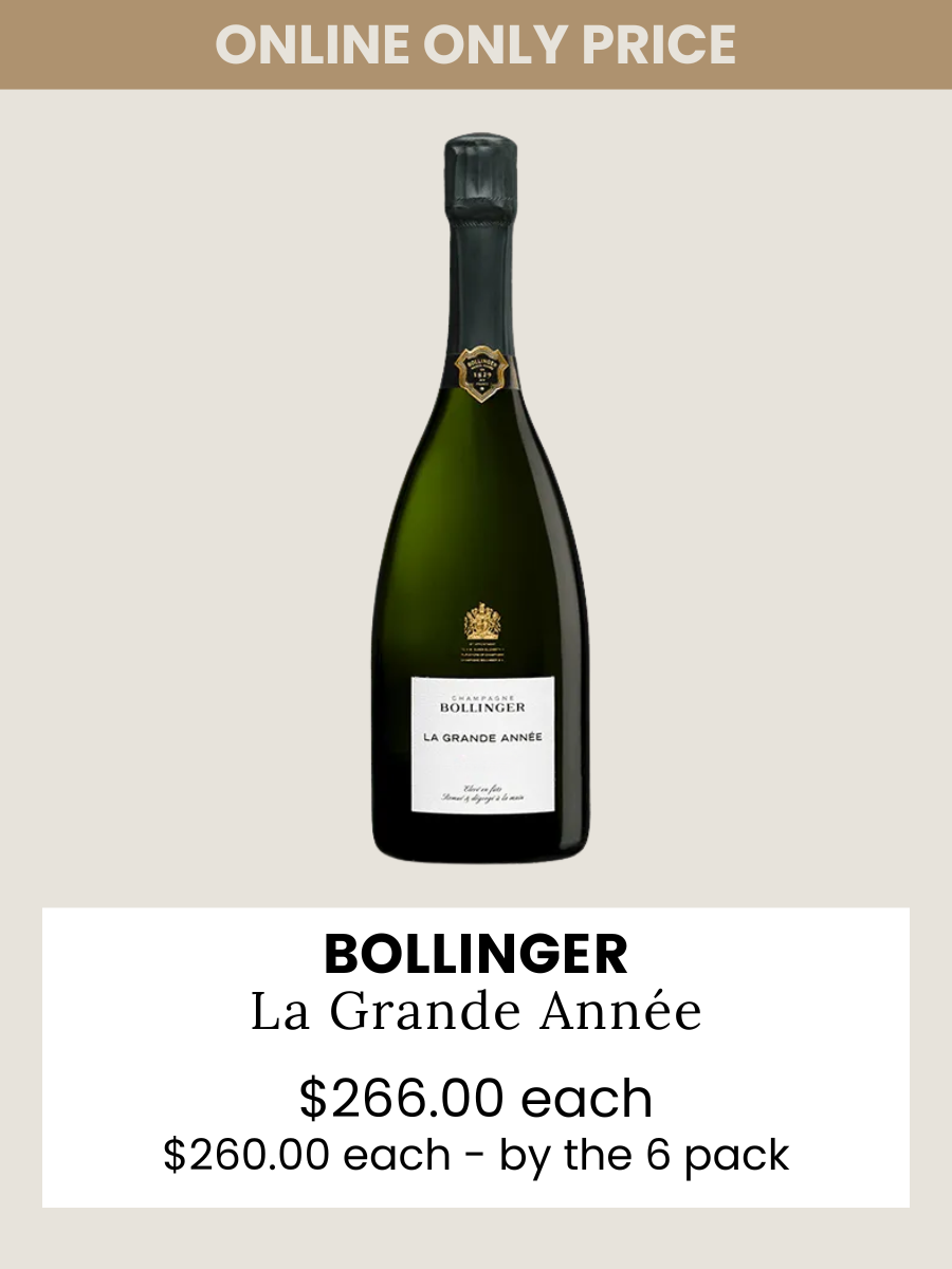 Bollinger La Grande Année – Grand Cru Wineshop & Cellar