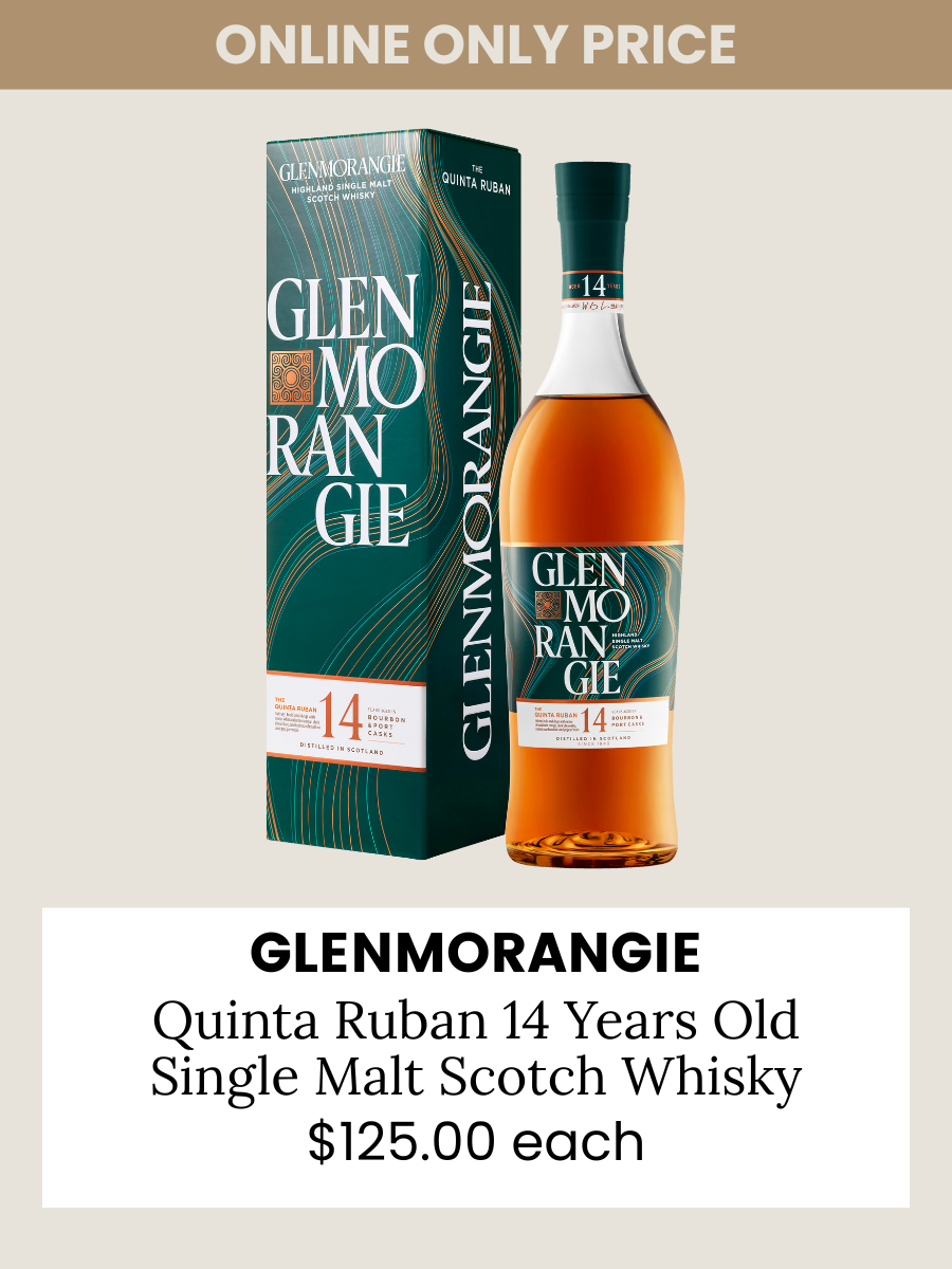 Glenmorangie Quinta Ruban 14YO Single Malt Scotch Whisky 700ml