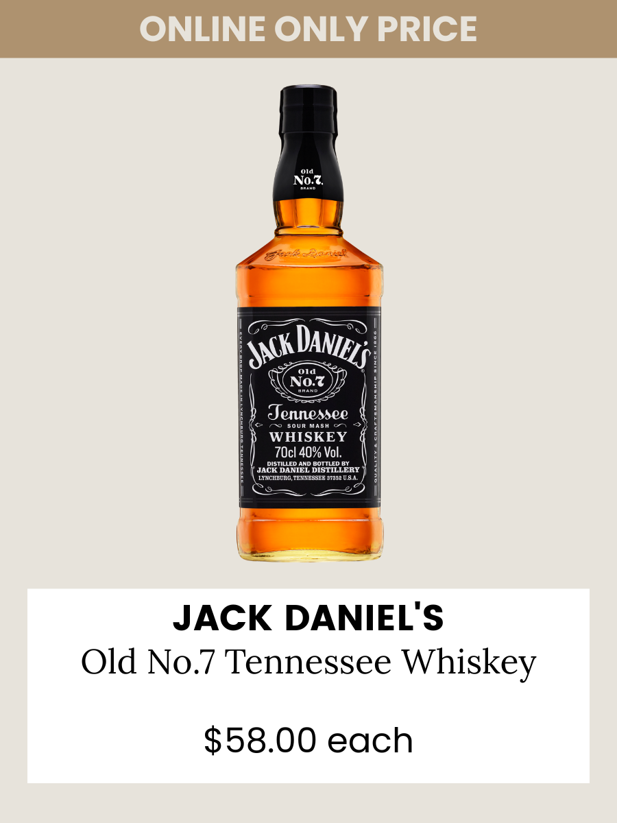 Jack Daniel's Old No.7 Tennessee Whiskey 700ml