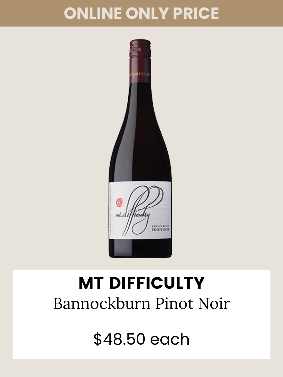MT Difficulty Bannockburn Pinot Noir