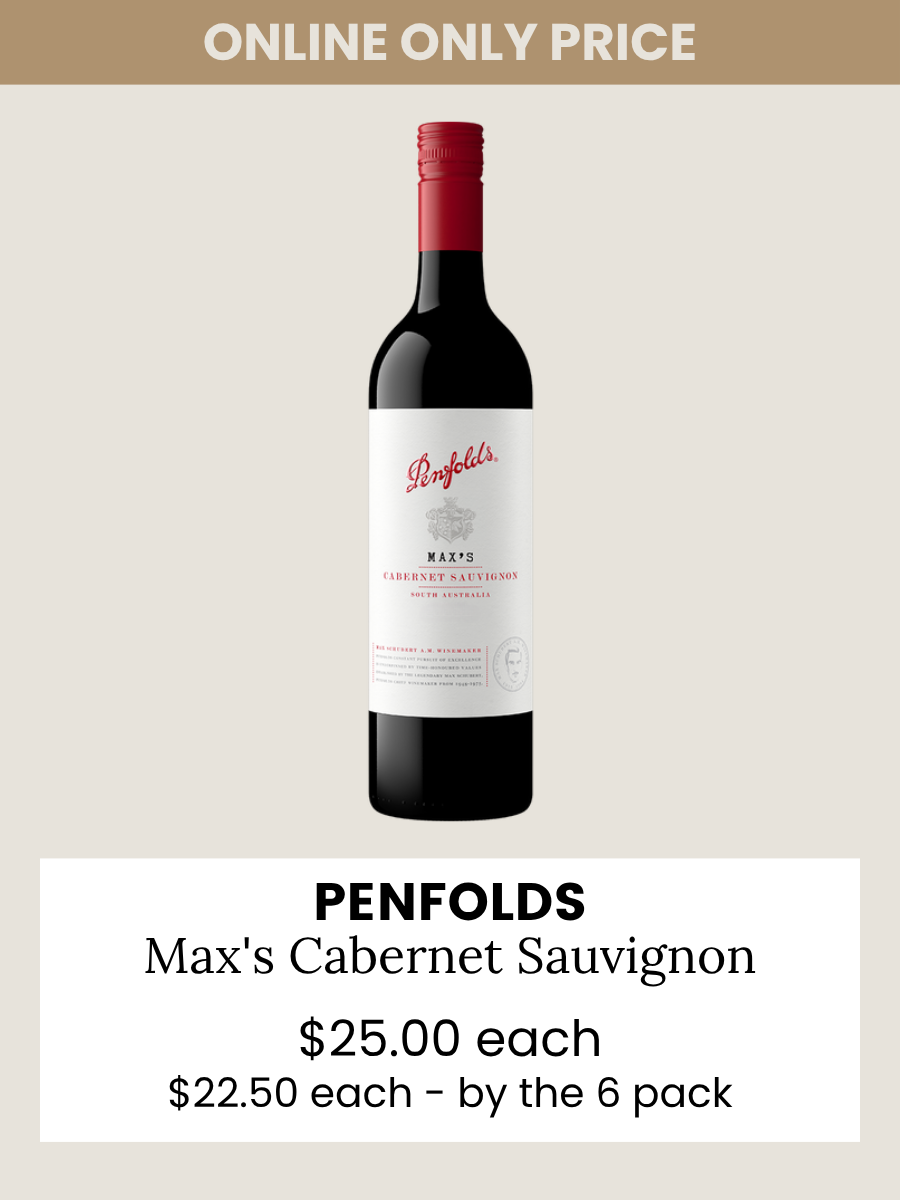 Penfolds Max’s Cabernet Sauvignon 750ml