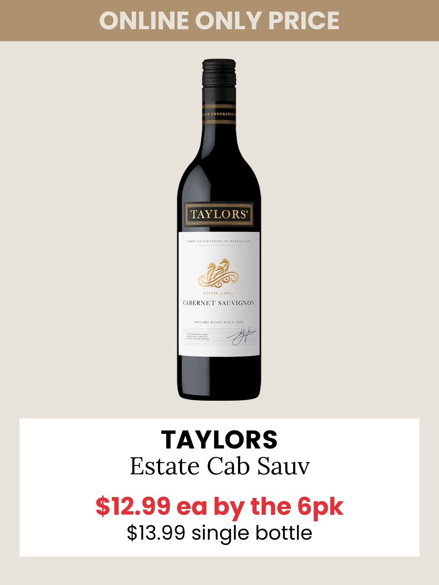 Taylors Estate Cabernet Sauvignon | Grand Cru Wineshop & Cellar
