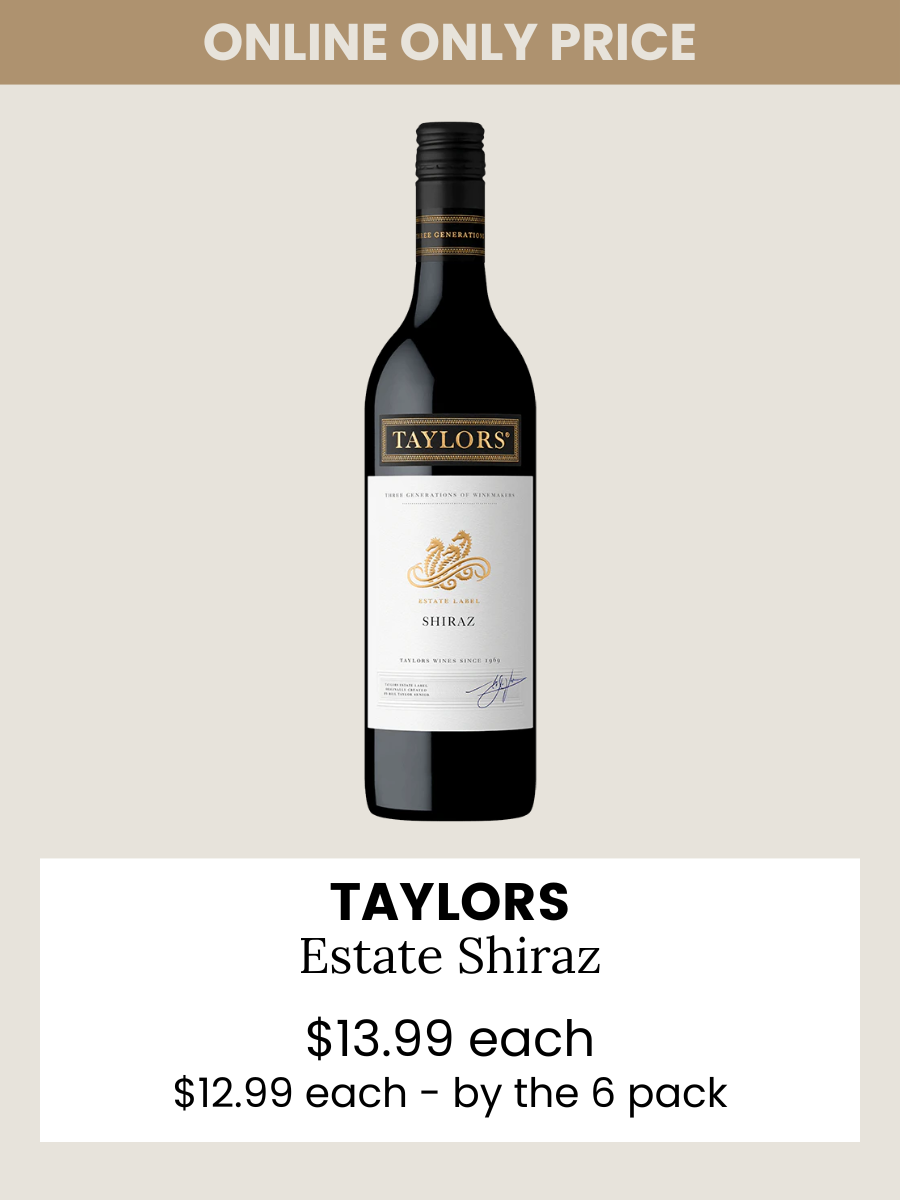 Taylors Estate Shiraz 750ml