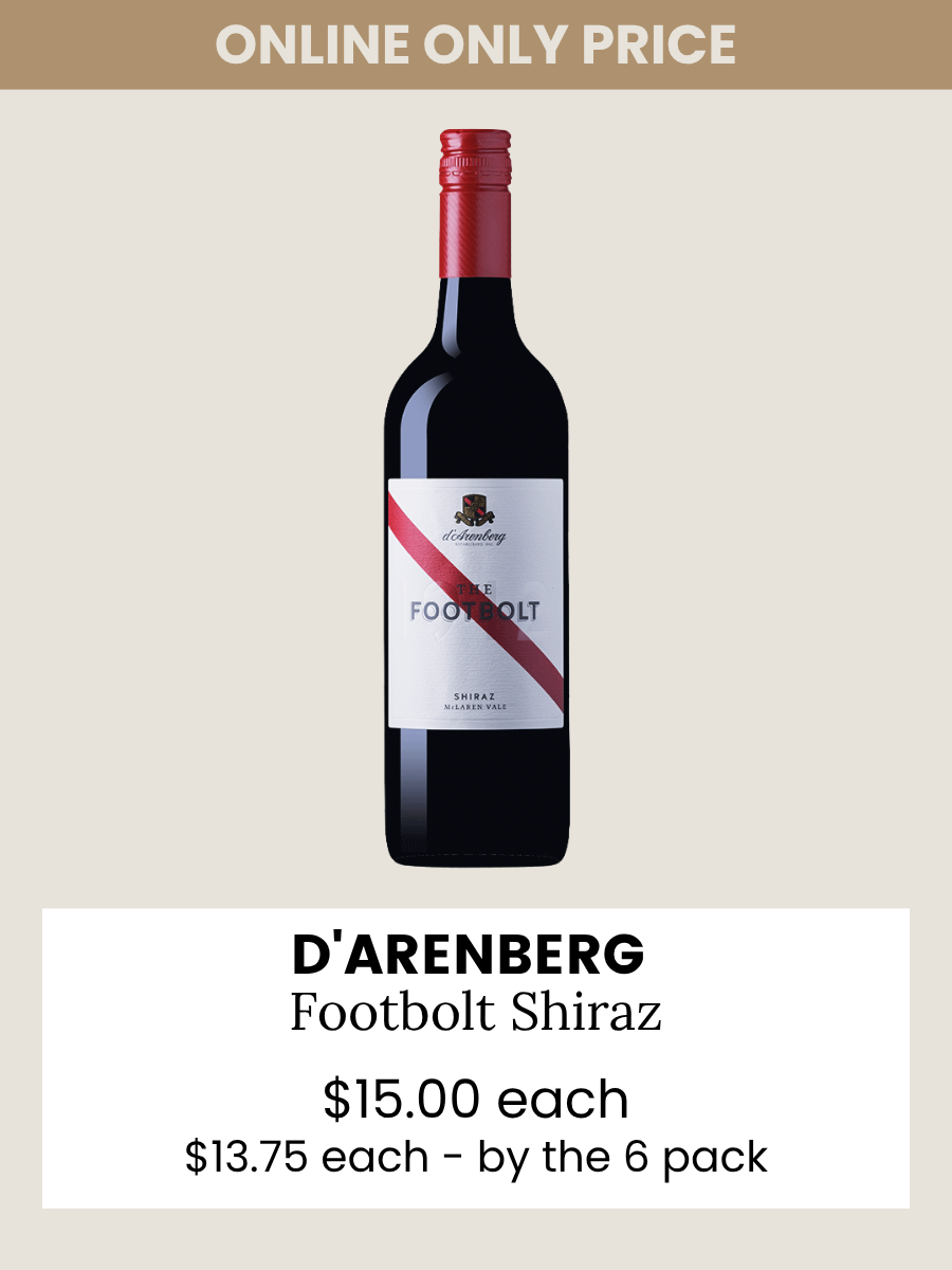 d'Arenberg Footbolt Shiraz