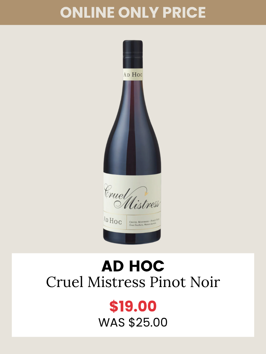 Ad Hoc Cruel Mistress Pinot Noir