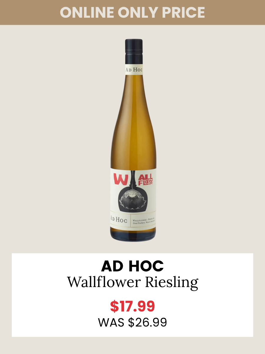 Ad Hoc Wallflower Riesling 2024 750mL