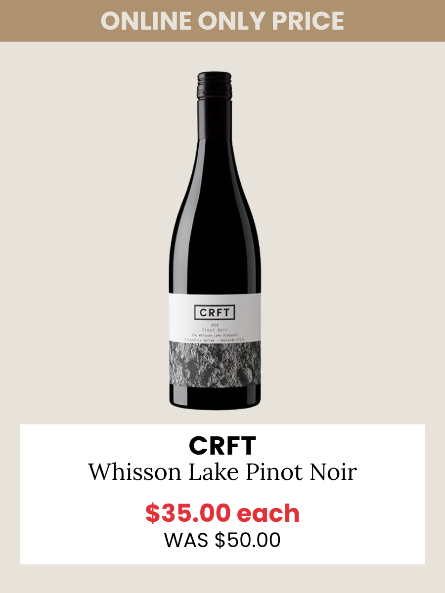 CRFT Whisson Lake Vineyard Pinot Noir 2022 750mL