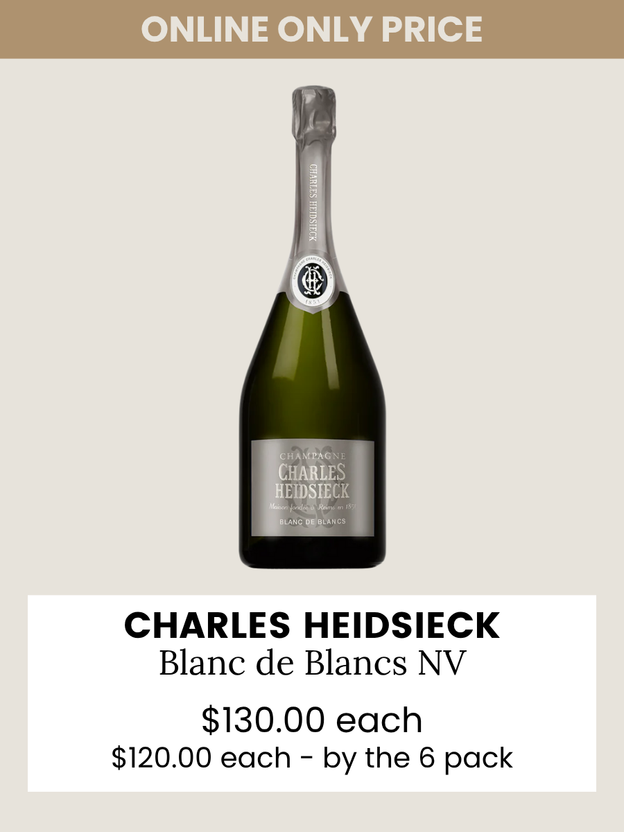 Charles Heidsieck Blanc de Blancs NV 750ml – Grand Cru Wineshop