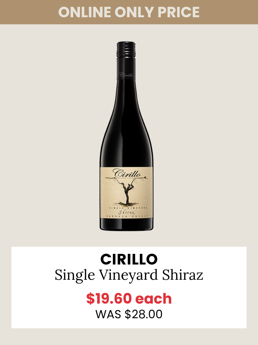 Cirillo Single Vineyard Shiraz 2023 750mL