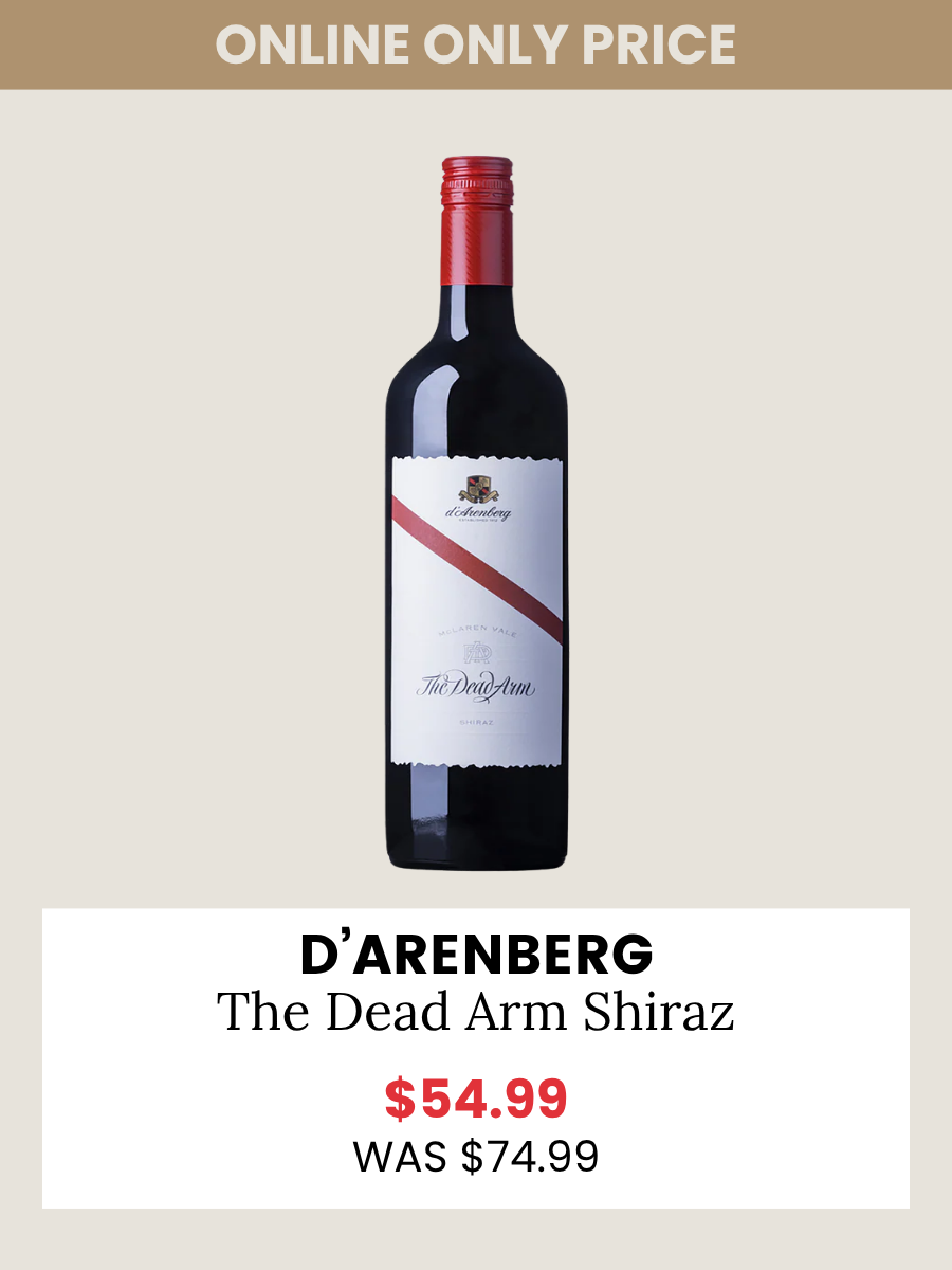 D'Arenberg Dead Arm Shiraz 2019 750mL