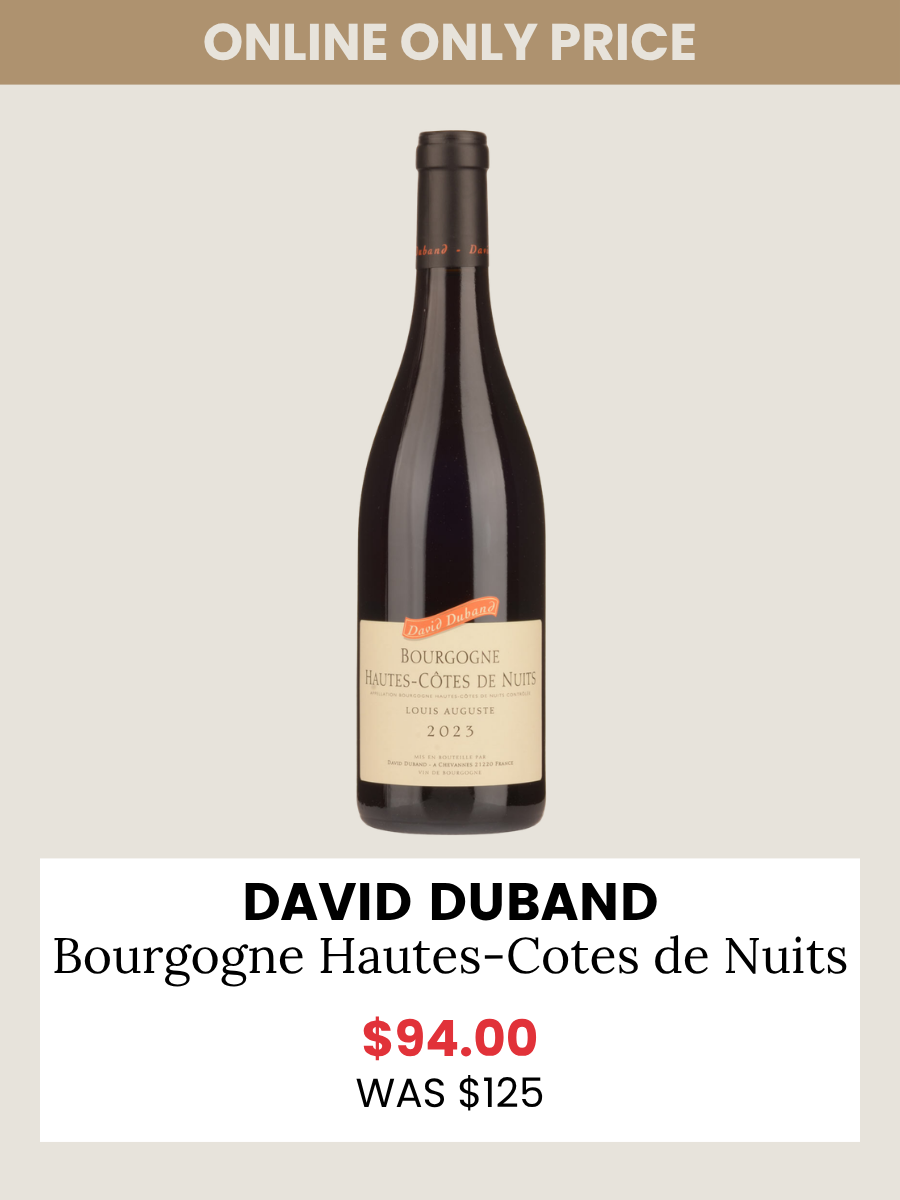 David Duband Hautes Cotes de Nuits Red 23