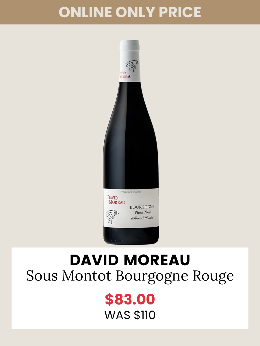 David Moreau Sous Montot Bourgogne Rouge