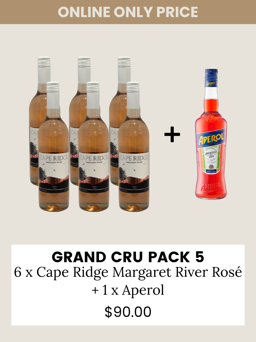 Grand Cru Pack 5 - Cape Ridge Margaret River Rosé – Grand Cru Wineshop ...