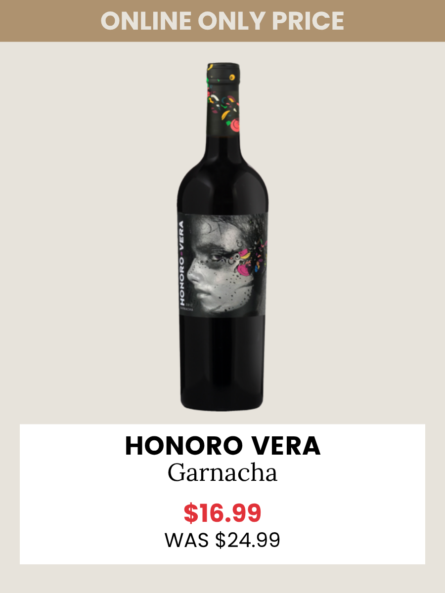 Honoro Vera Garnacha 2018 750mL