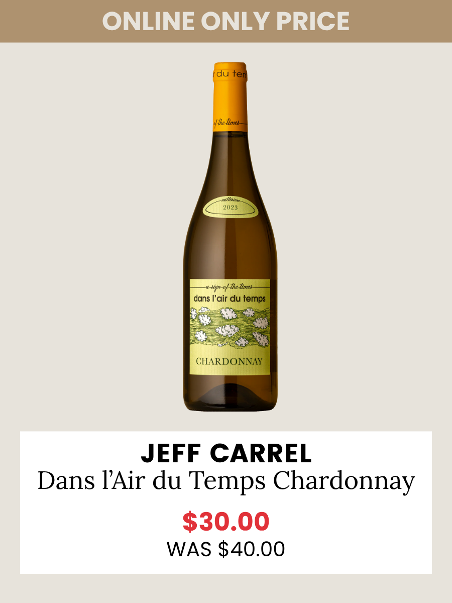 Jeff Carrel Dans l'Air du Temps Chardonnay