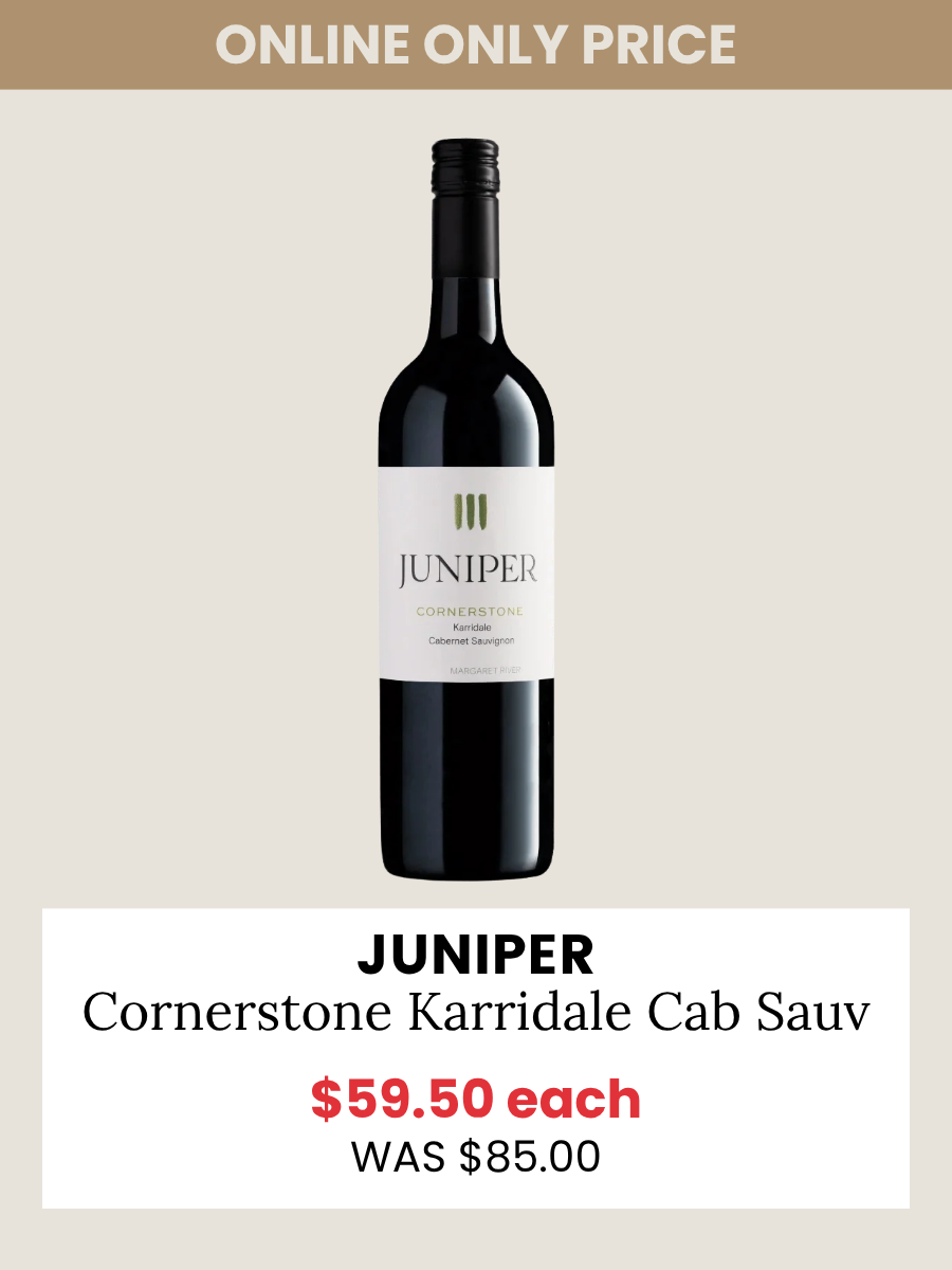 Juniper Cornerstone Karridale Cabernet 2017 750mL