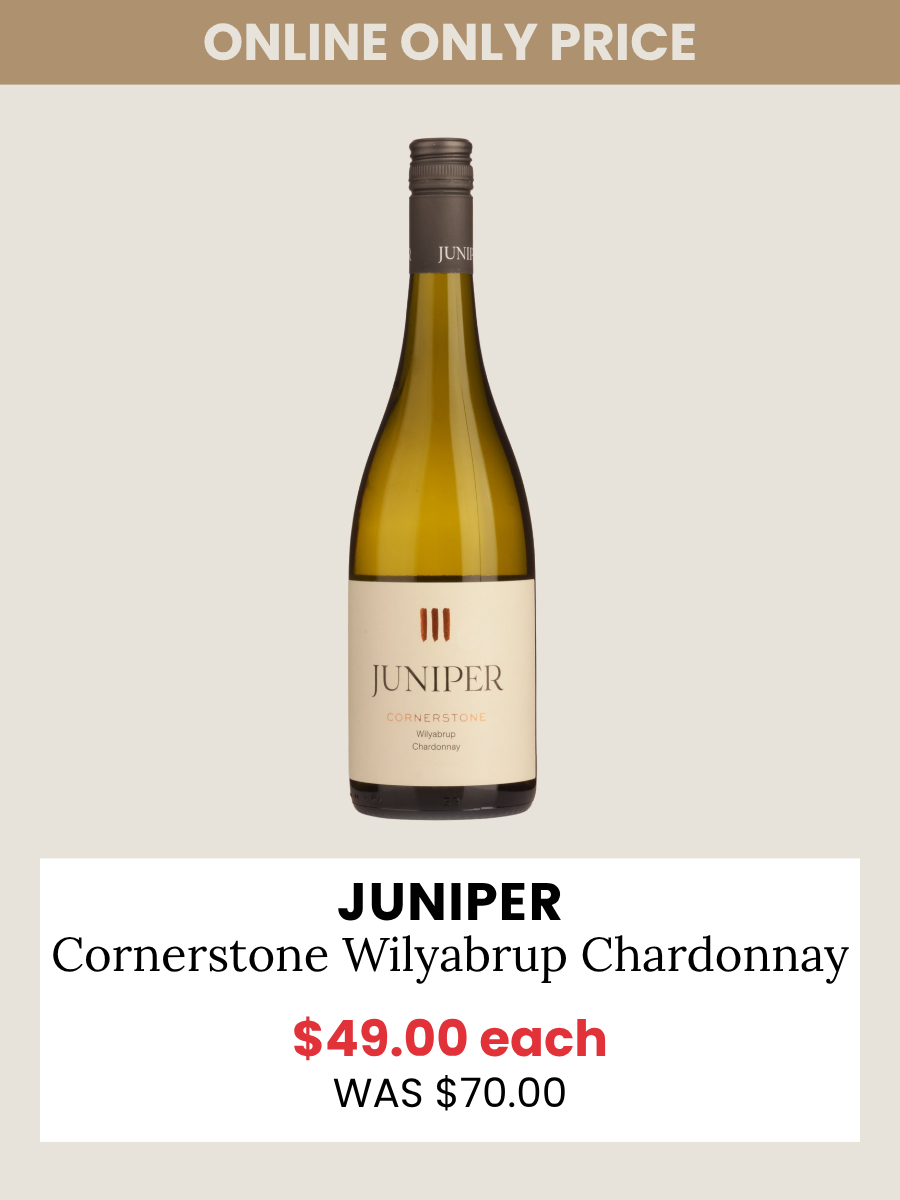 Juniper Cornerstone Wilyabrup Chardonnay 2023 750mL