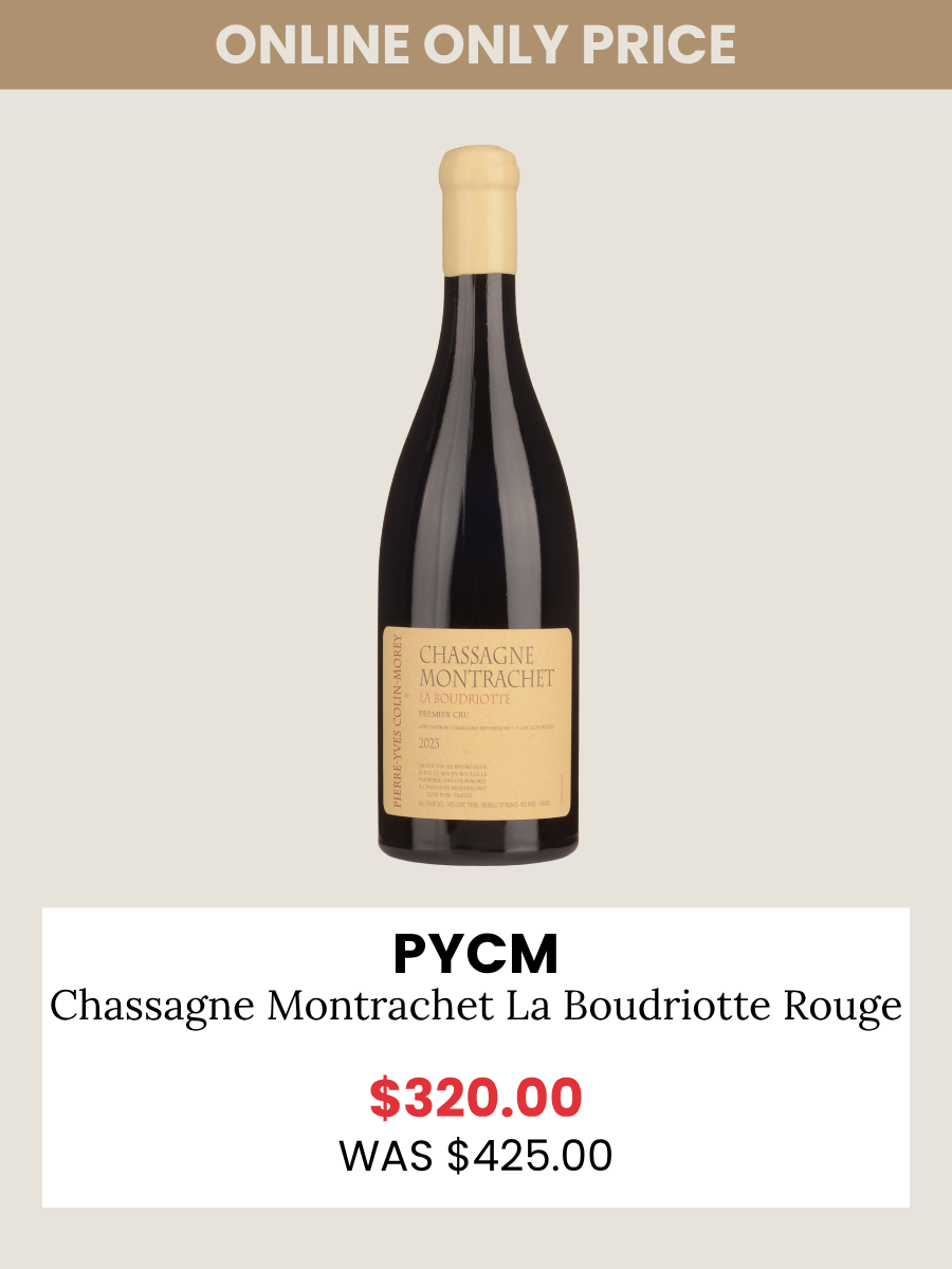 PYCM Chassagne Montrachet La Boudriotte Rouge