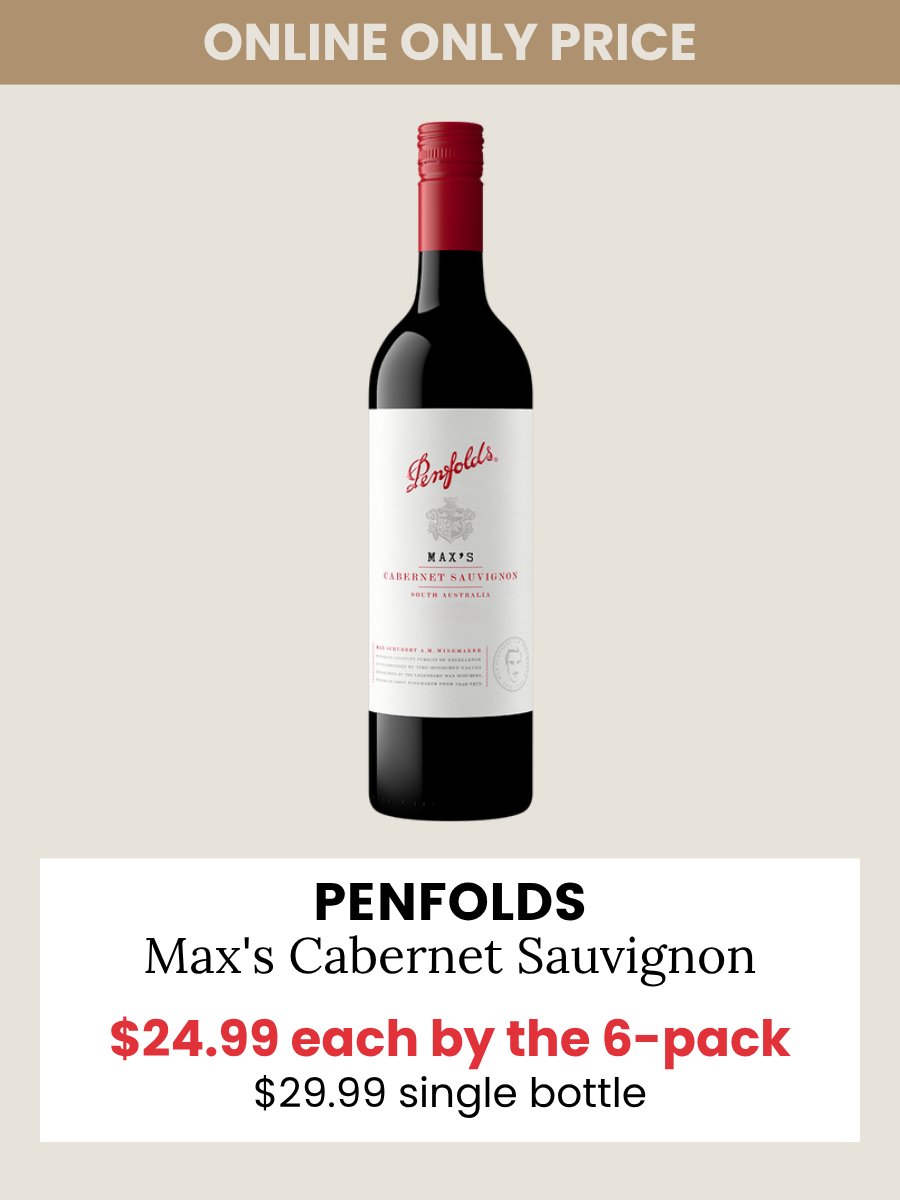 Penfolds Max’s Cabernet Sauvignon 750mL