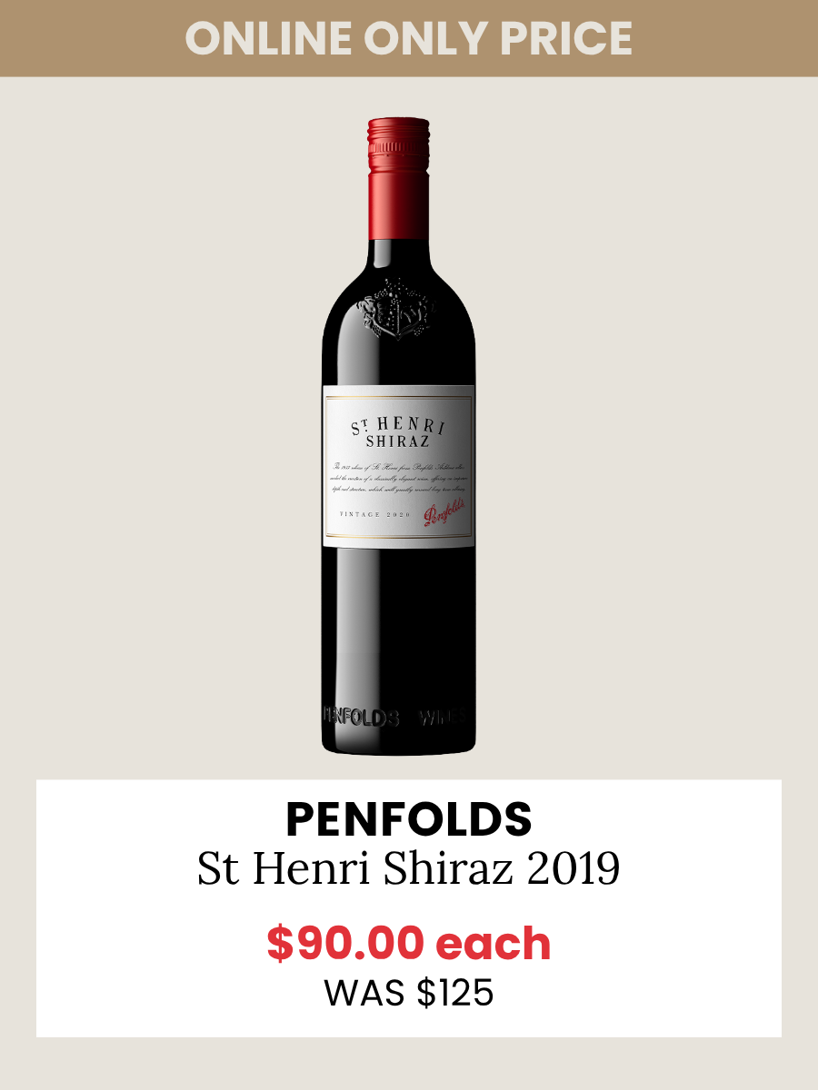 Penfolds St Henri Shiraz 2019 750mL
