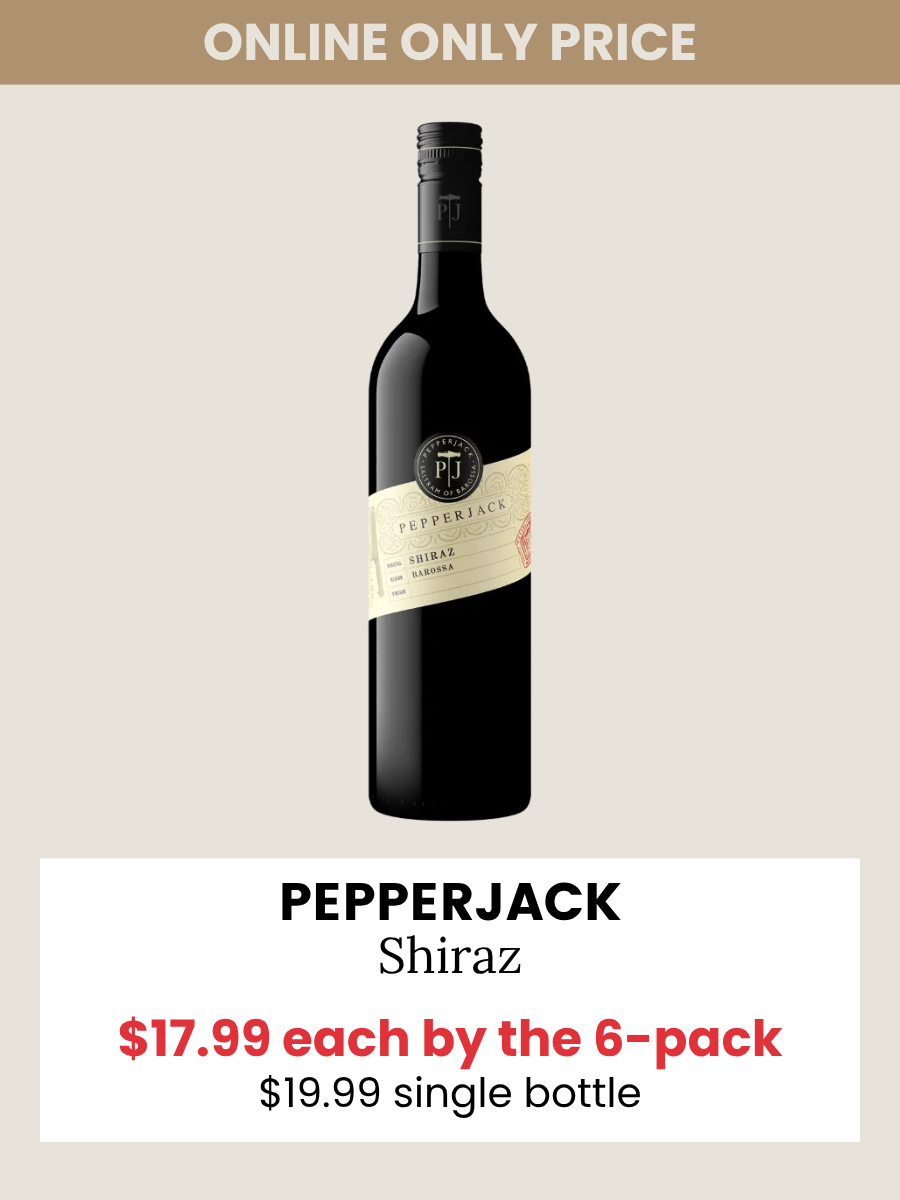 Pepperjack Shiraz 750ml