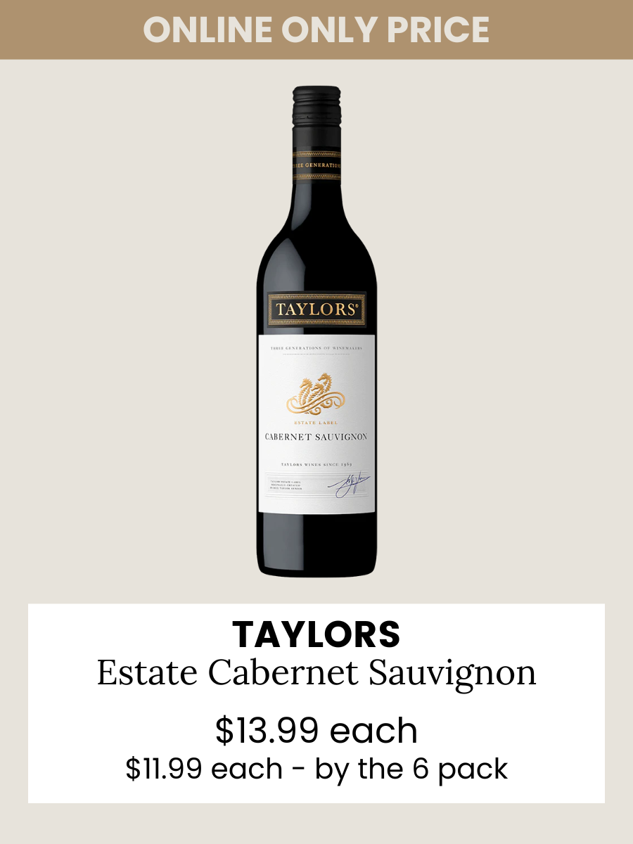 Taylors Estate Cabernet Sauvignon 750ml