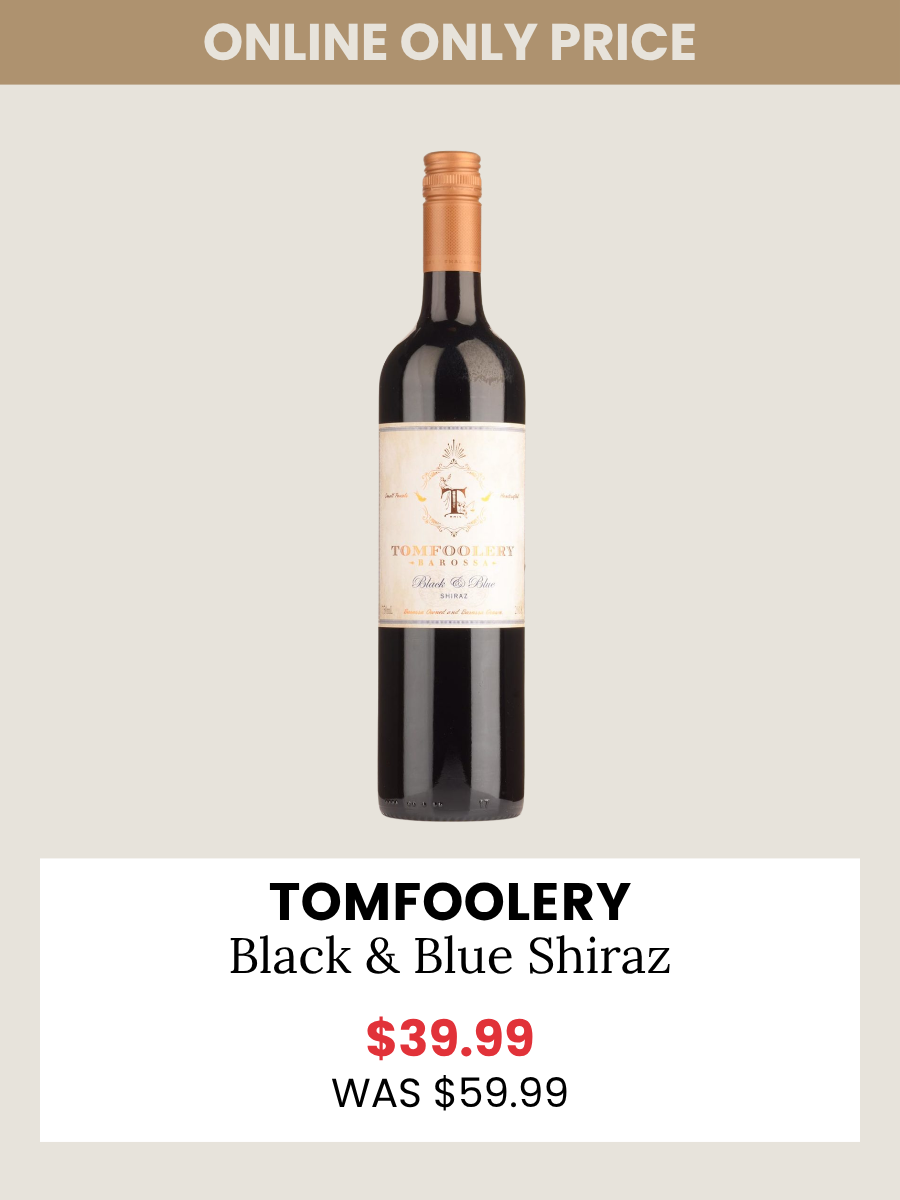 Tomfoolery Black & Blue Shiraz 750mL