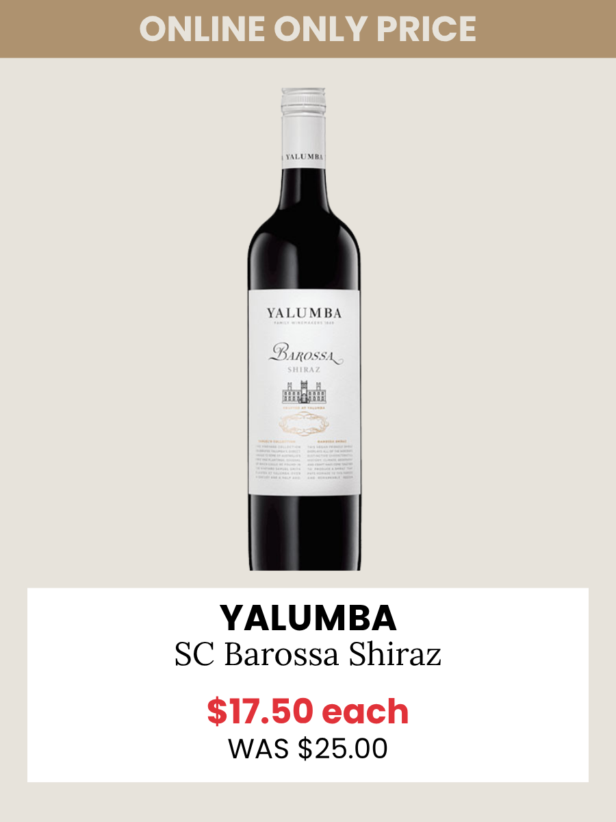 Yalumba SC Barossa Shiraz 2023 750mL