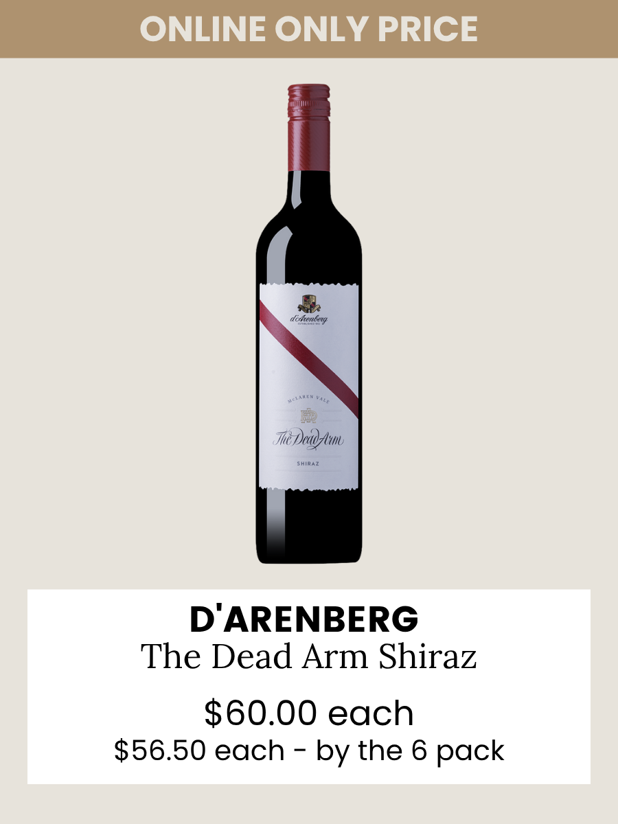 d'Arenberg The Dead Arm Shiraz 750ml